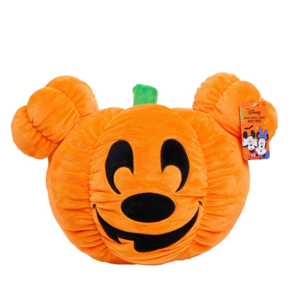 NWT Limited Edition Disney Mickey Mouse Spooktacular Pumpkin Plush
